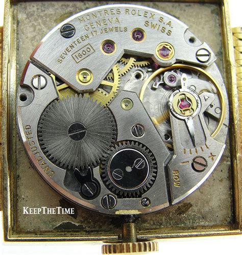 Rolex Caliber 1600 Watch Movement 